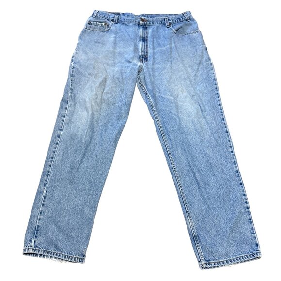 Vtg Levi's Baggy Loose Fit Jeans 42 x 32 Retired Style 545 LEVI 100% Cotton MENS - Picture 2 of 6